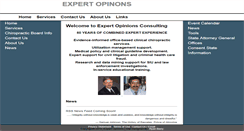 Desktop Screenshot of expert-opinions.net
