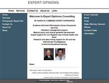 Tablet Screenshot of expert-opinions.net